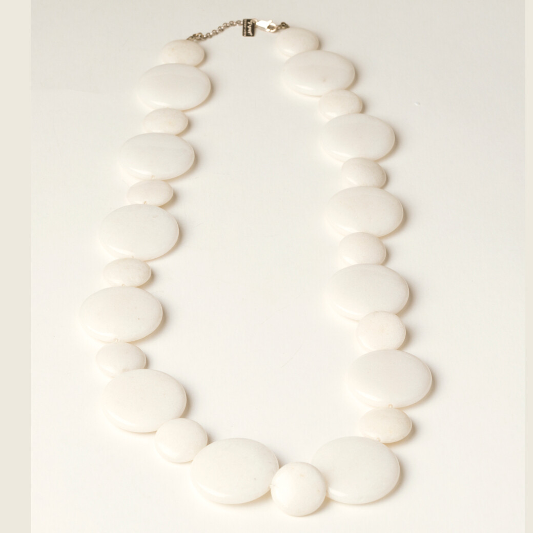 DMC - Colar Jade Branca