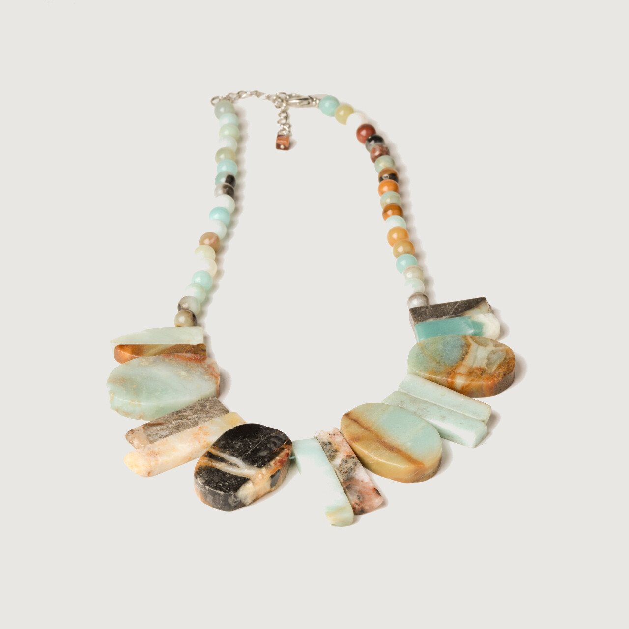 DMC - Colar Amazonita e Ágata