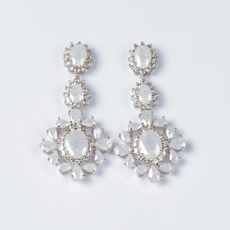 Brinco "Festa" com Zircônia