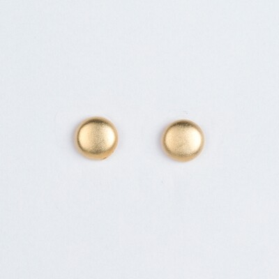 Brinco Base Pastilha Dourada