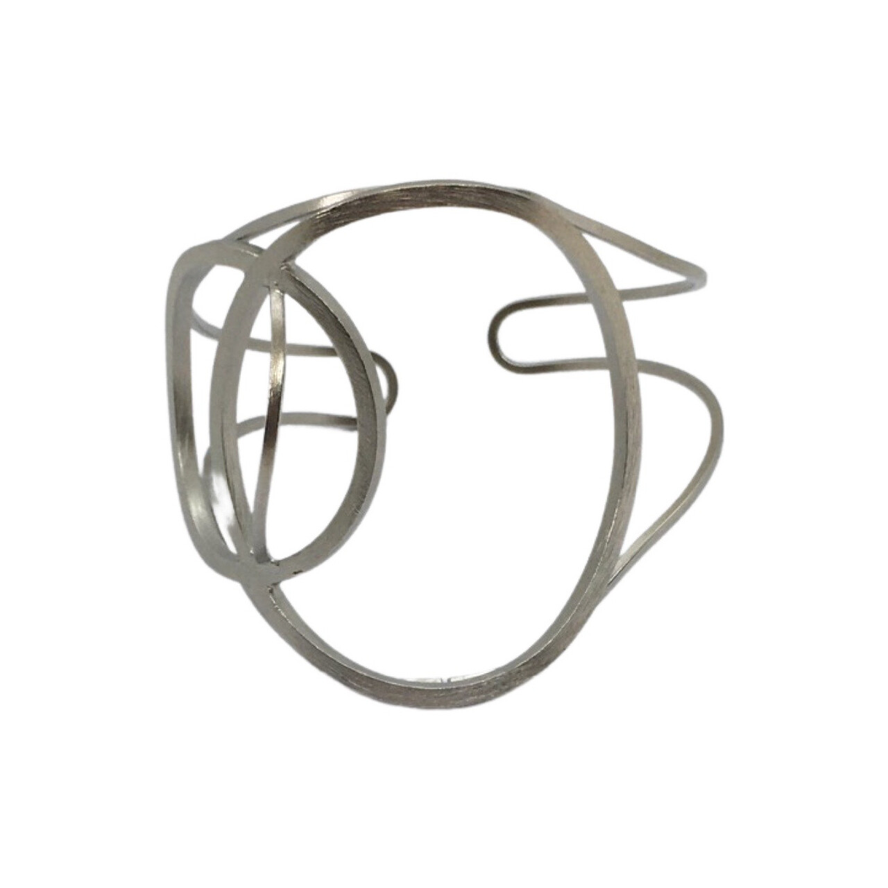 Pulseira Globo Clean Prateada