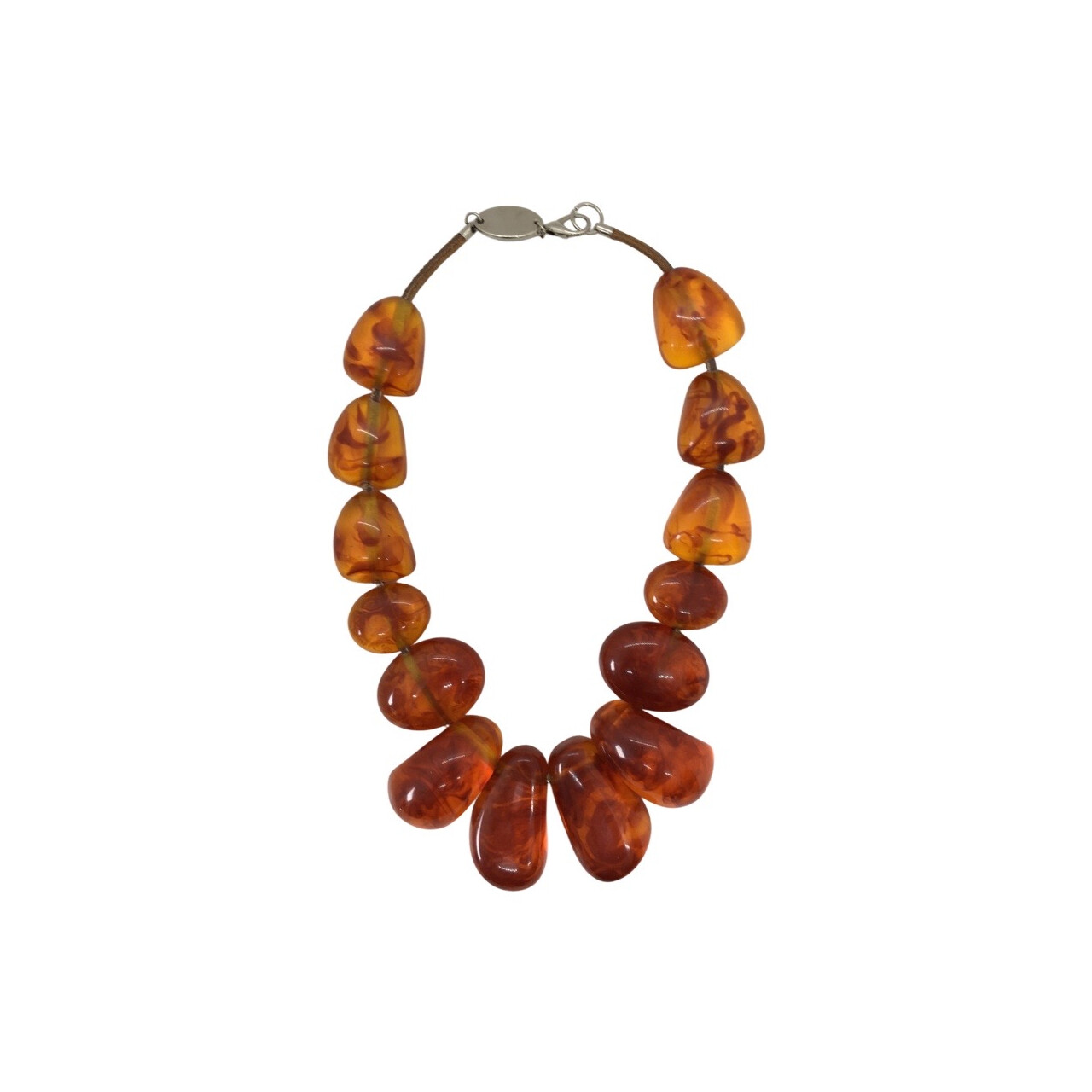 Colar Curto Âmbar