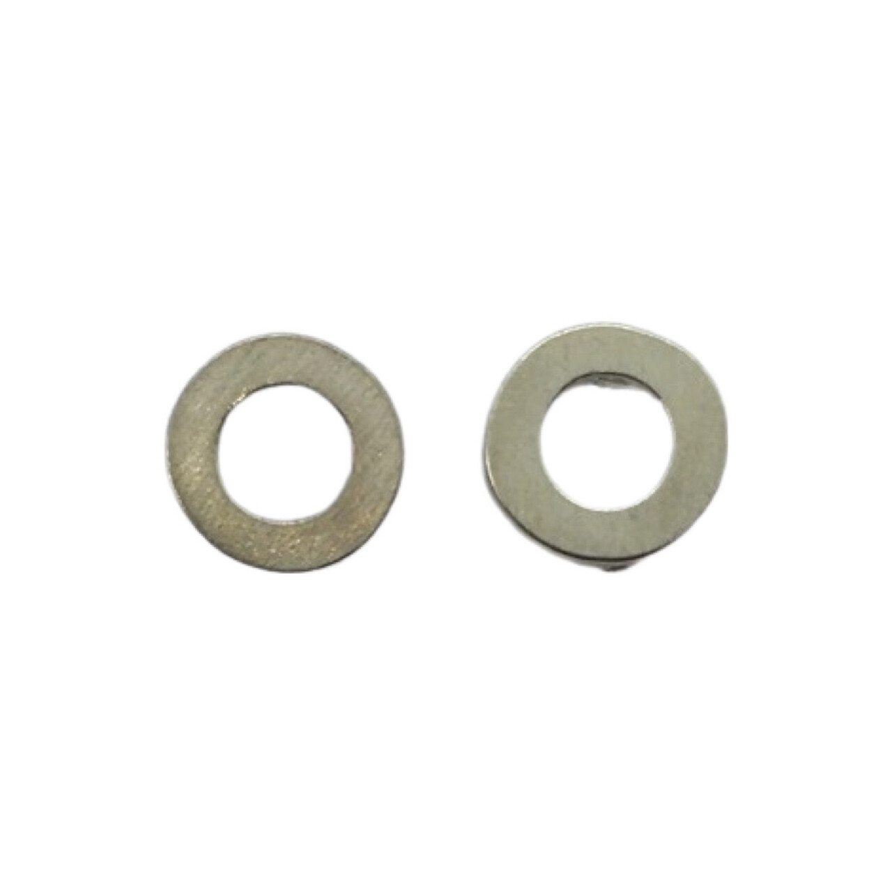 Brinco Base Círculo Vazado Prateado