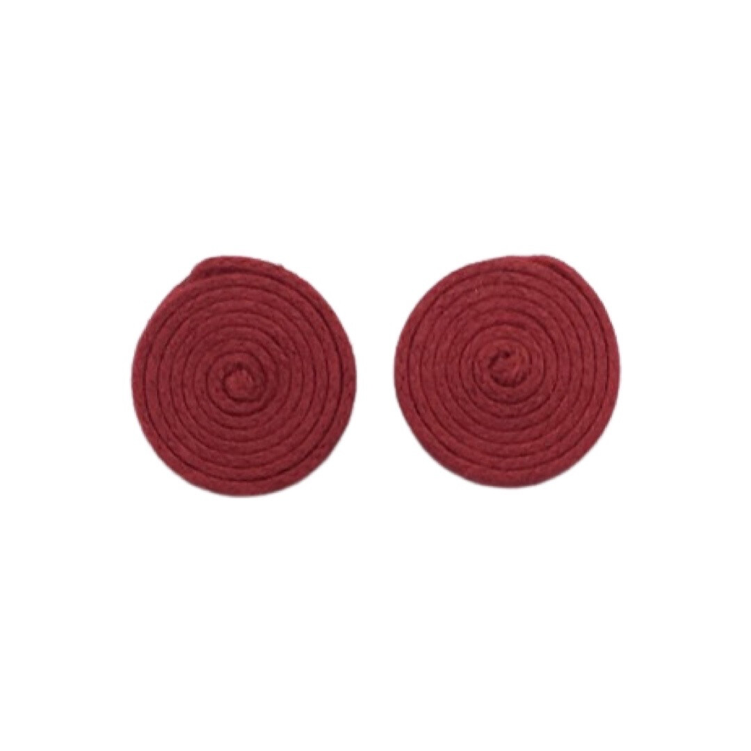 Brinco Base Espiral P Vermelho