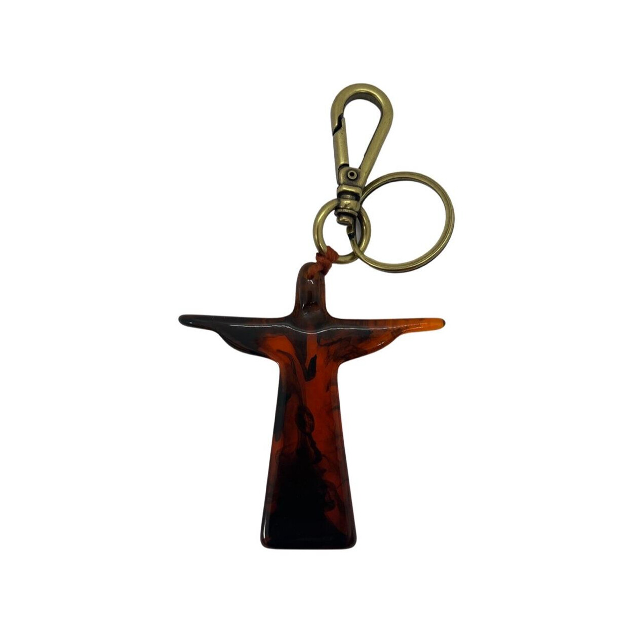 Chaveiro Cristo Redentor Caramelo M