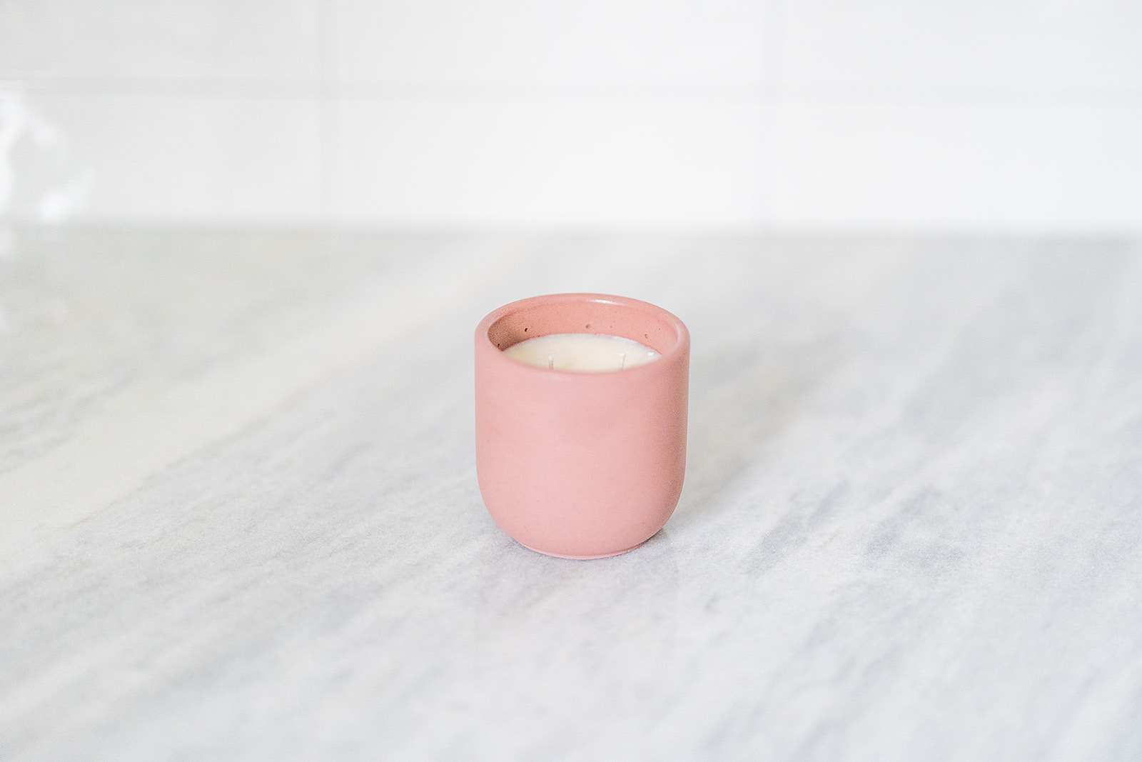 Soy Candle in Concrete Cube – Pop Cycle Tucson