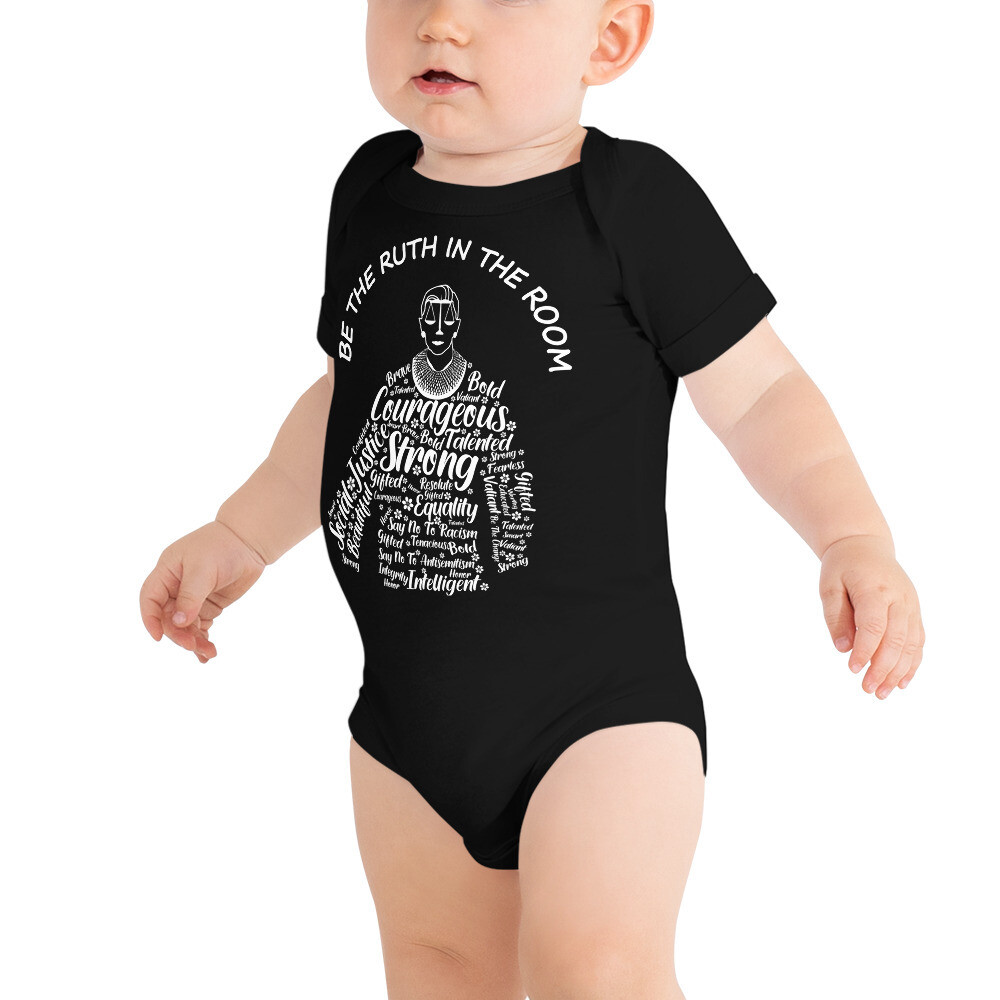 Ruth Word Mosaic - Baby Onesie