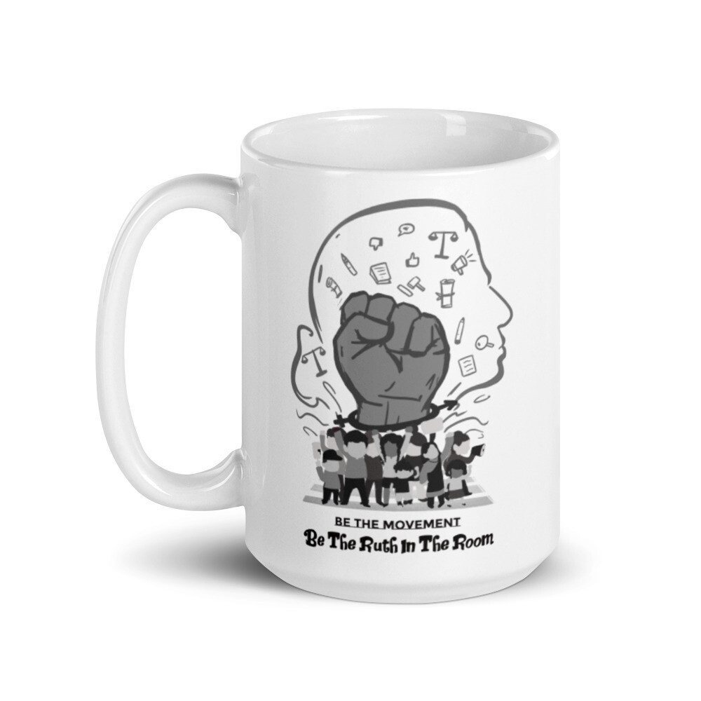 Be The Movement - White Glossy Mug