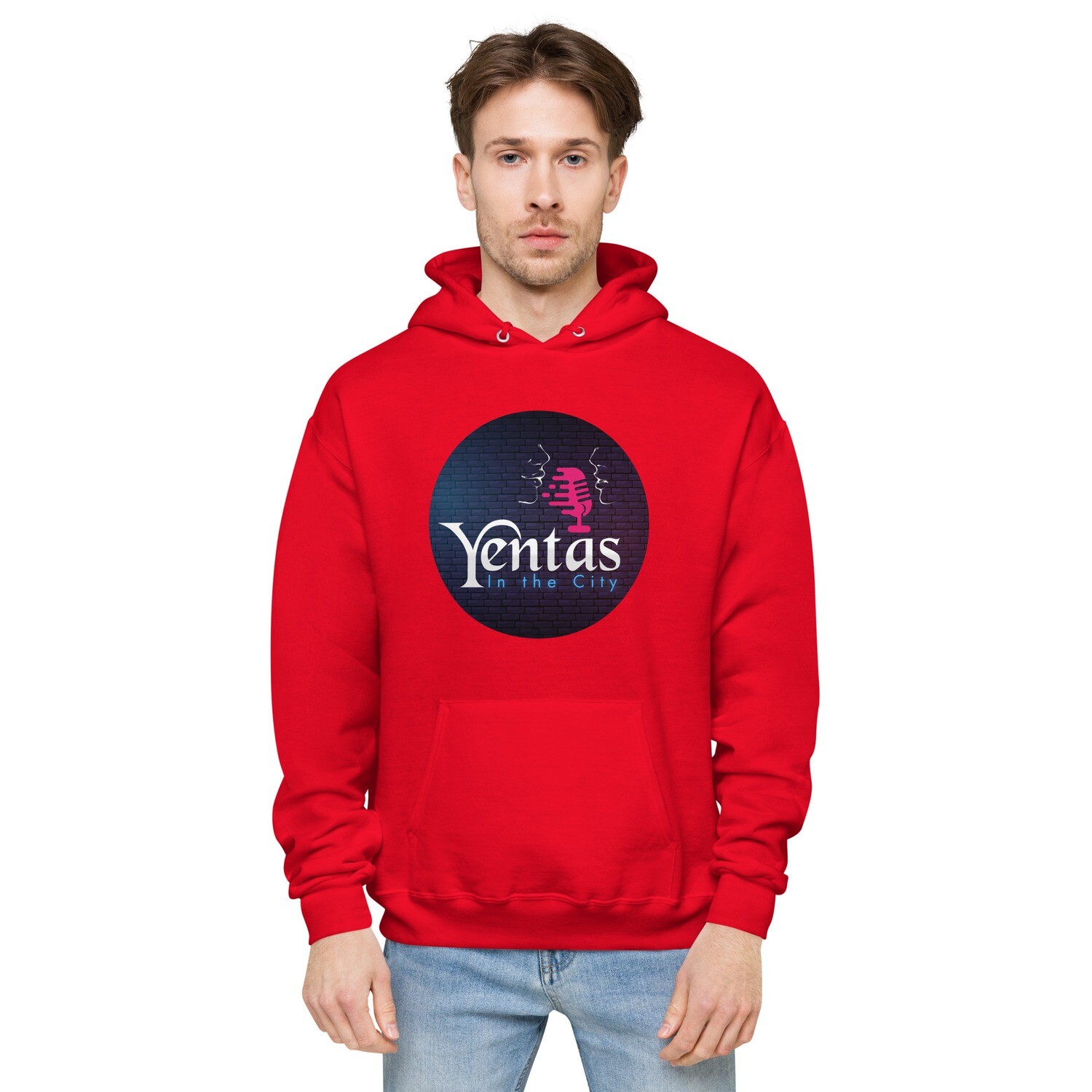 &#39;Yentas In The City&#39; Unisex fleece hoodie