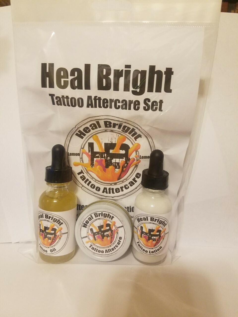 TATTOO AFTERCARE SET - LEMON