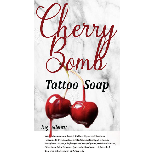 CHERRY BOMB SOAP (CASE OF 16 BOTTLES)