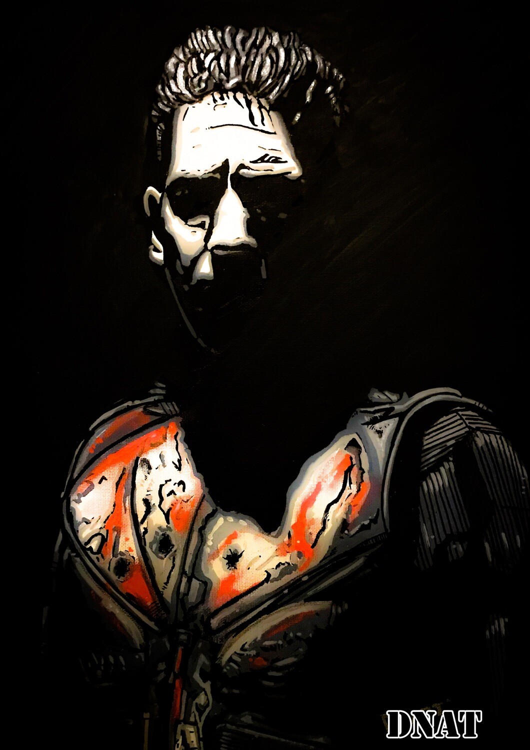 The Punisher Shadowed Print - 11x17