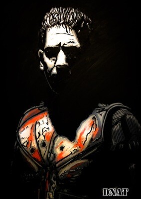 The Punisher Shadowed Print - 11x17