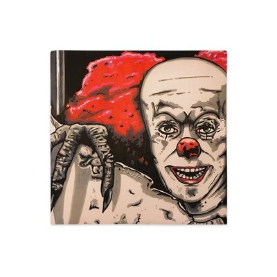 DNAT Custom Art Pennywise Premium Pillow Case, Size: 18×18