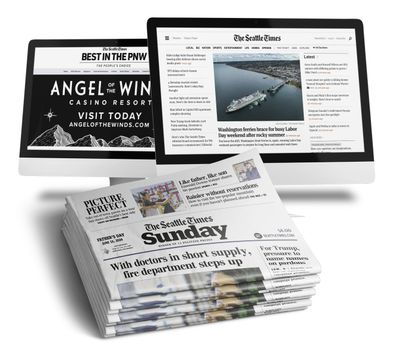 Seattle Times Print and Digital Winners Package