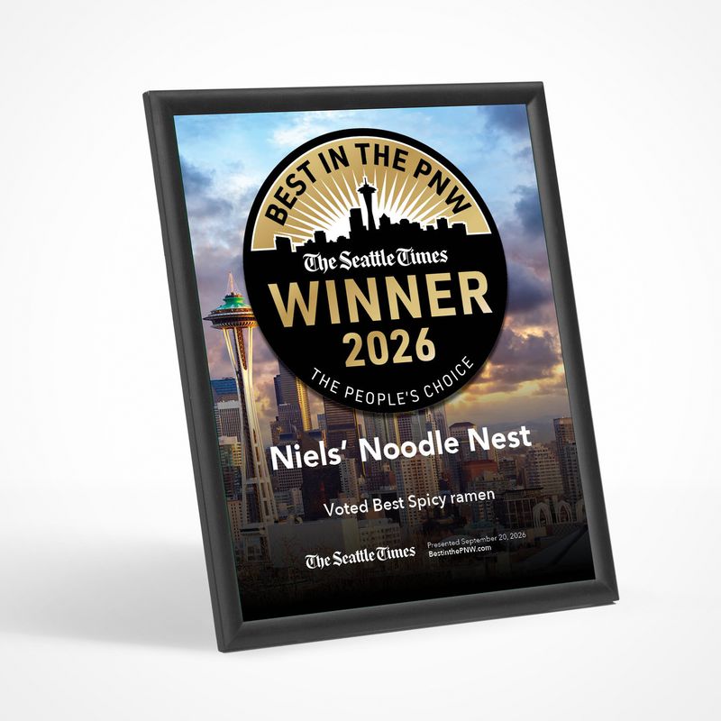 Winner's Modern Plaque