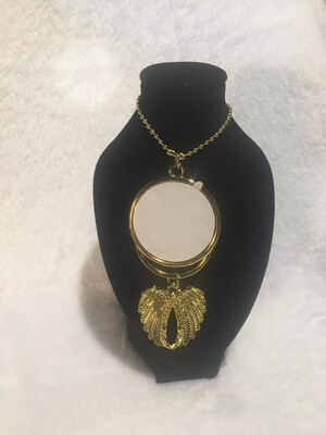 Car Mirror  CHARM  GOLD