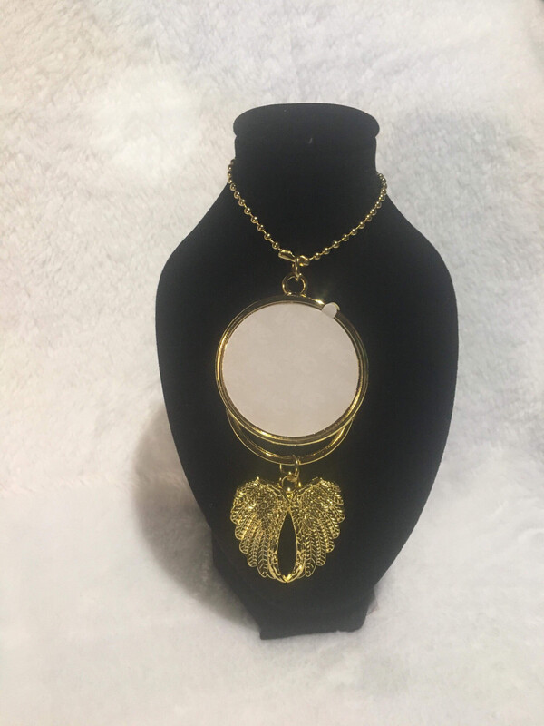 Car Mirror  CHARM  GOLD