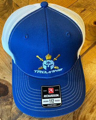 Trojans Trucker Hat - Royal and White