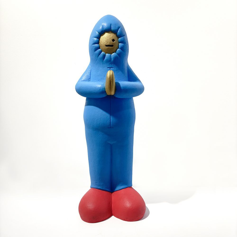 Jizo-kun - Light Blue Overalls