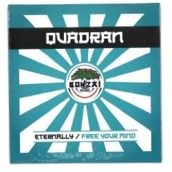 Quadran - Eternally (Remastered Radio Mix) / Free Your Mind (Remastered Radio Mix)(Transparent Blue 7Inch)