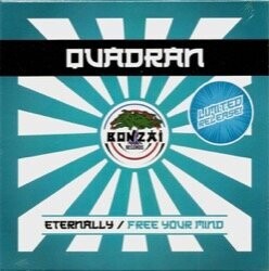 Quadran - Eternally (Remastered Radio Mix) / Free Your Mind (Remastered Radio Mix)(Transparent Blue 7Inch / LTD)