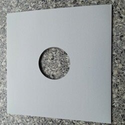 Vinyl Sleeve - White Vinyl Sleeve 12 Inch (1 Piece)