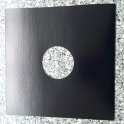 Vinyl Sleeve - Black Vinyl Sleeve 12 Inch (10 Pieces)