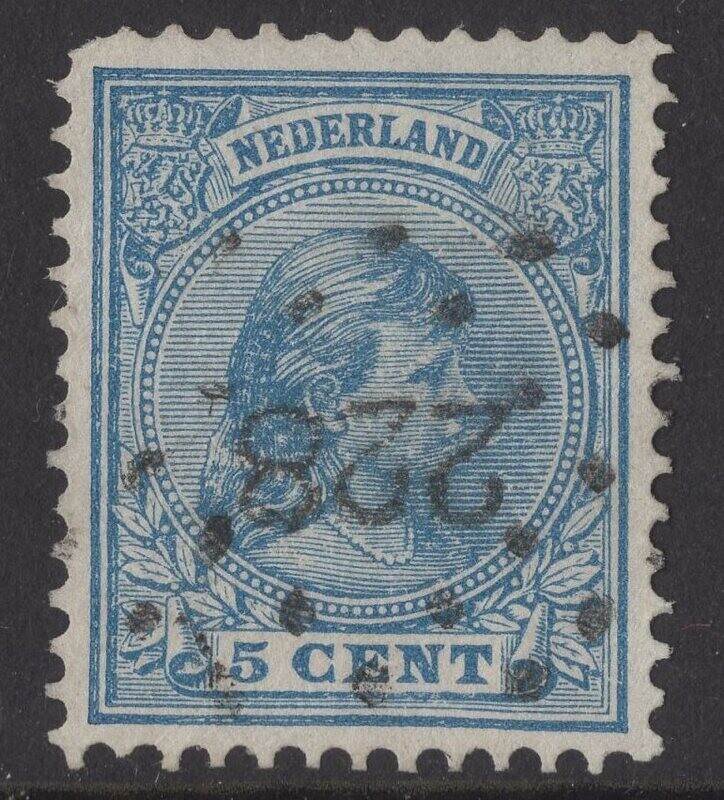 Puntstempel 228 op nvph 35a