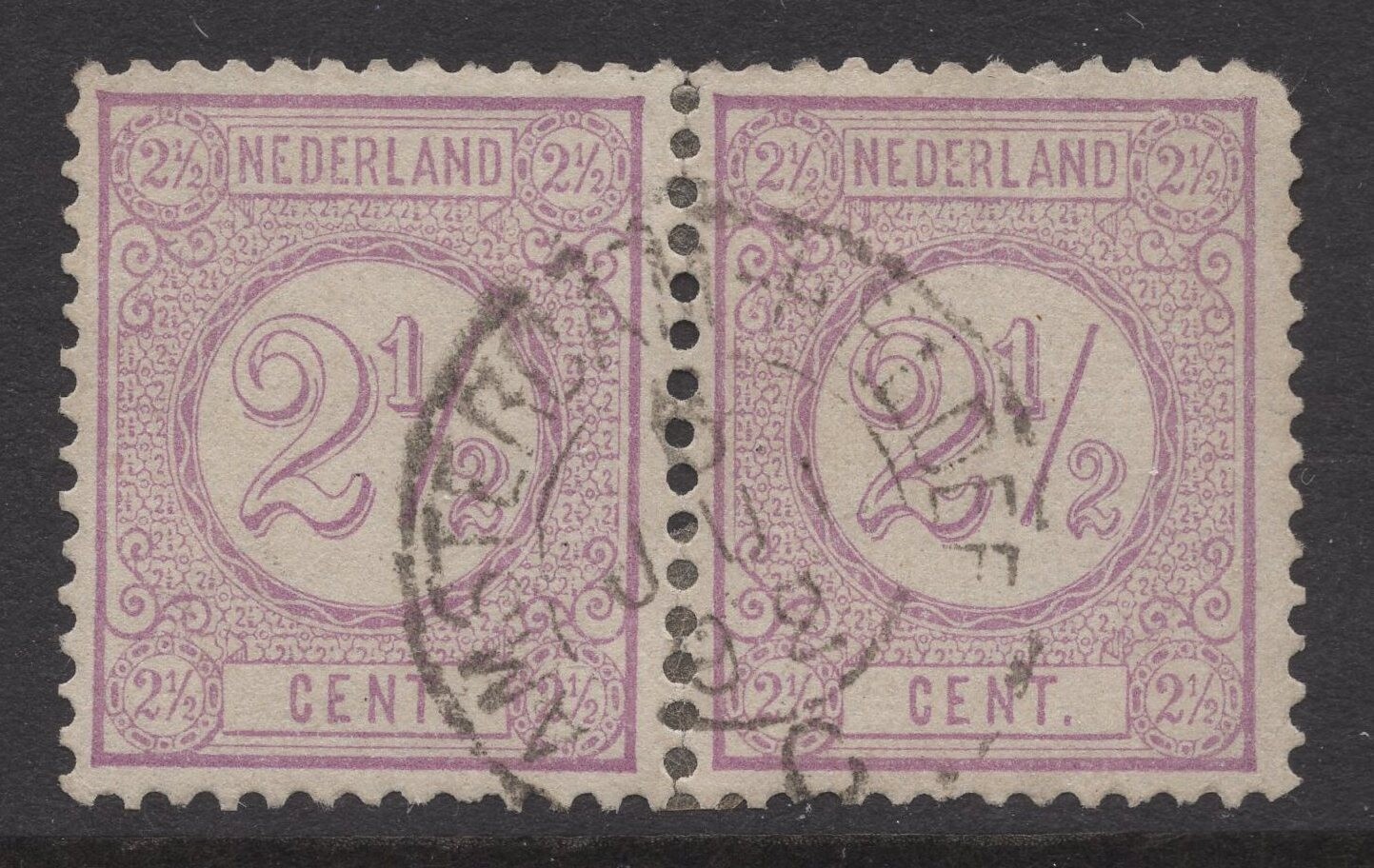 Amsterdam-Helder C op nvph 33 in paar