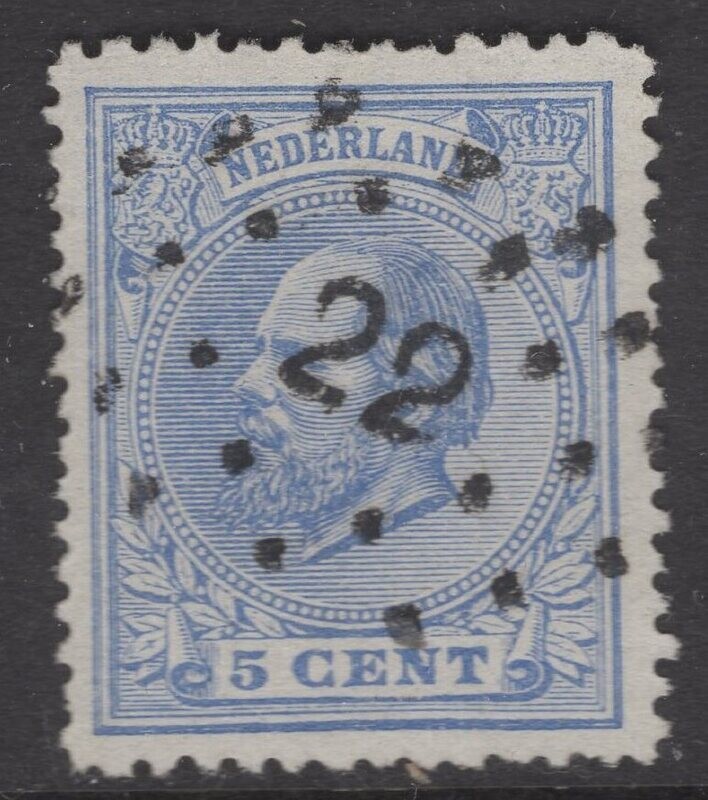 Nvph 19D met pst 22