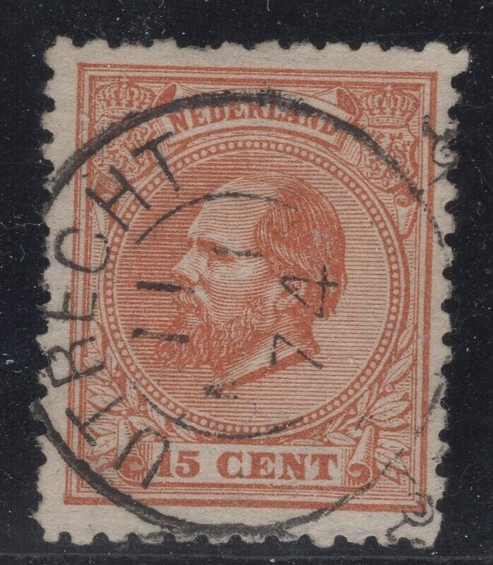 Nvph 23 E met francotakje Utrecht