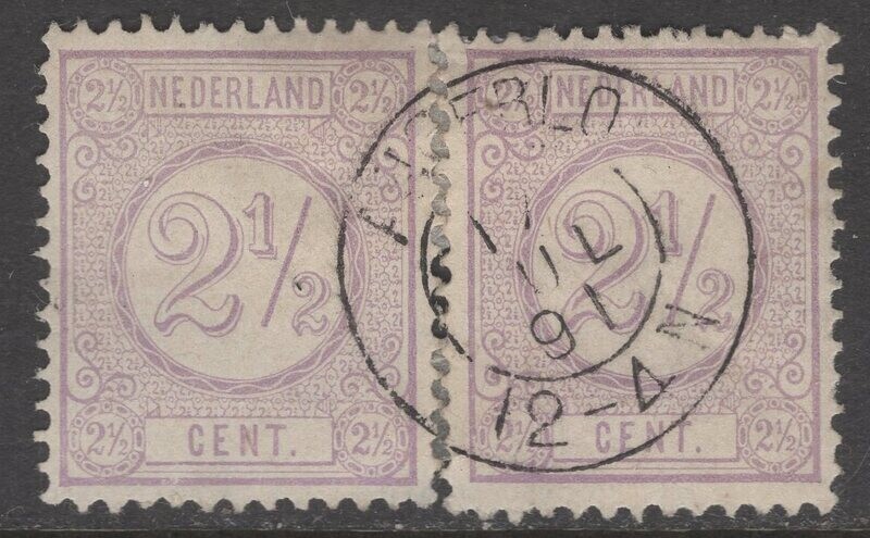 Angerlo op nvph 33 in semi paar