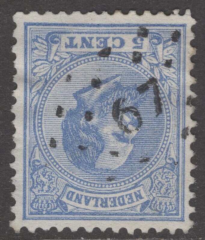 Puntstempel 67 op nvph 19