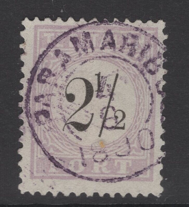 Kleinrond Paramaribo op nvph P1