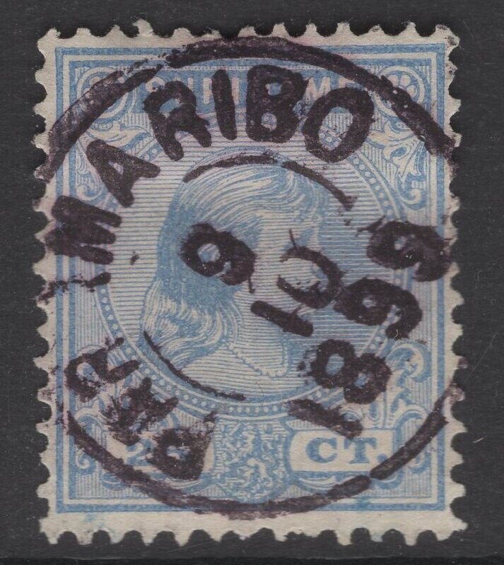 Kleinrond Paramaribo op nvph27