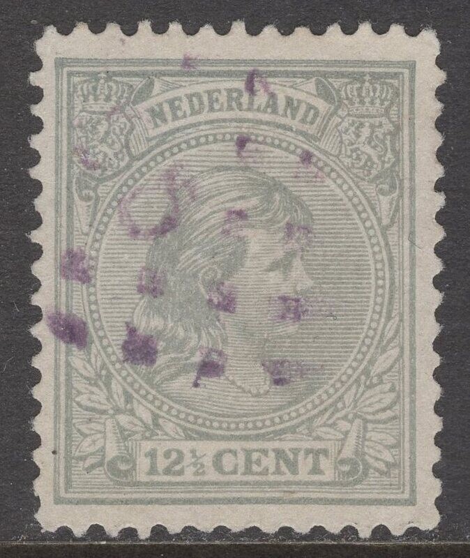 55 (Helmond) in violet op nvph 38