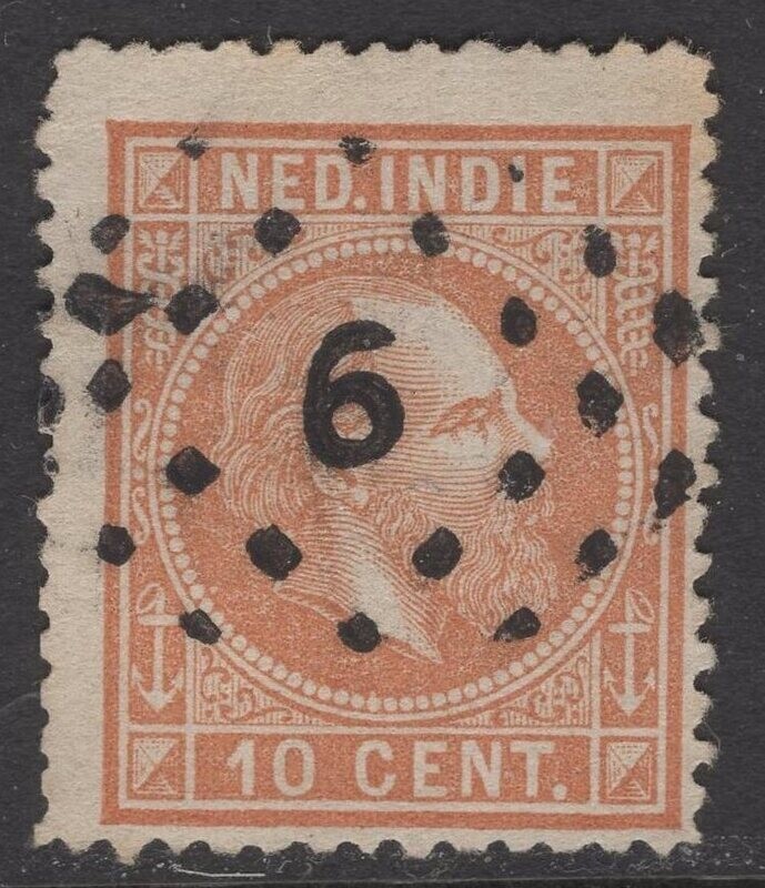 6 (Cheribon) op nvph 9