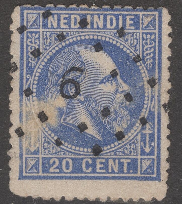 6 (Cheribon) op nvph 14A
