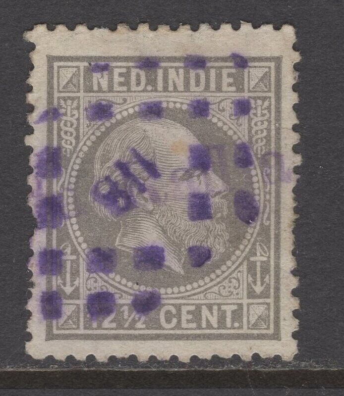118 (Tandjongpoera) in paars op nvph 10