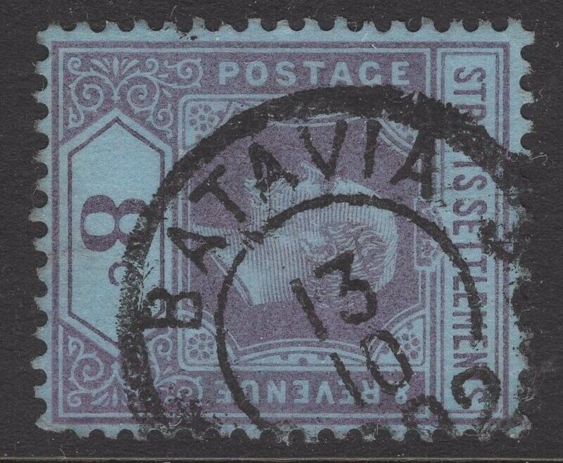 Batavia op Strait Settlements 8p