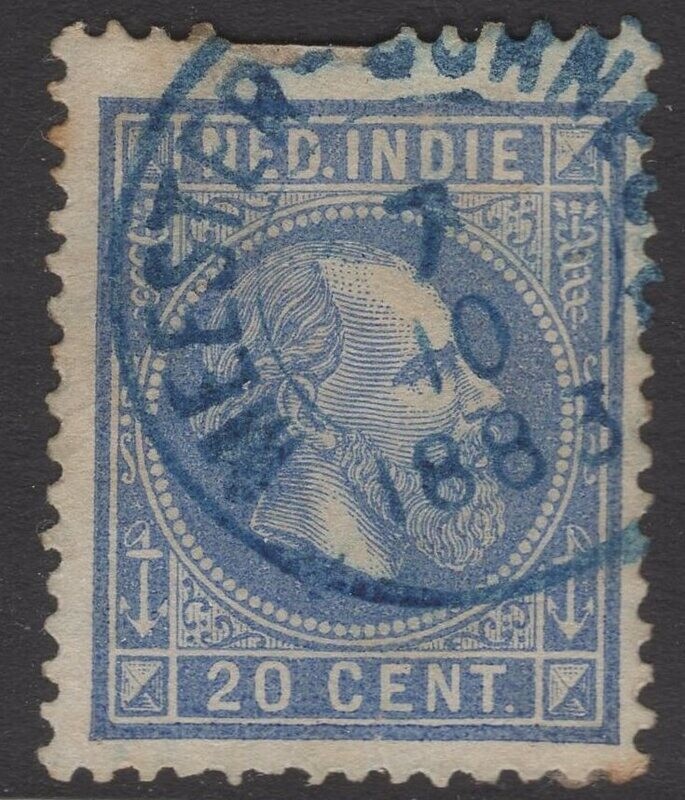 Meester-Cornelis (in blauw) op nvph 12