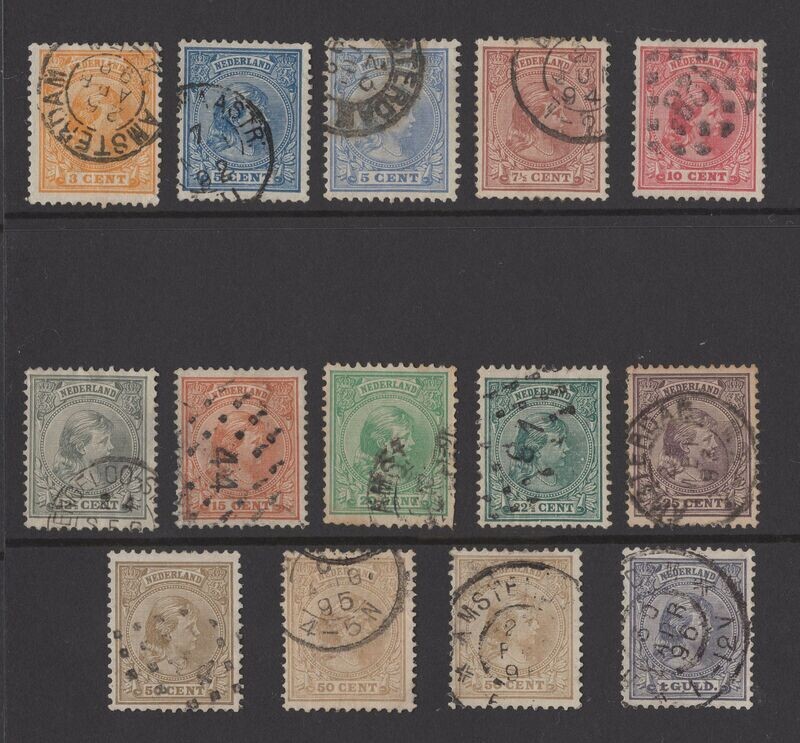 Emissie 1891 : de 3 oplages compleet