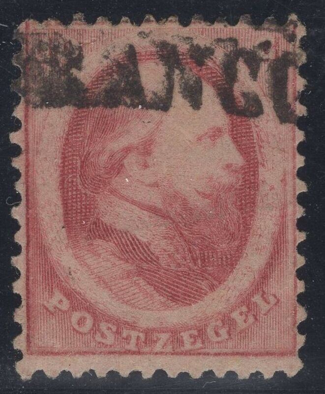 Nvph 5; Franco zonder omlijsting