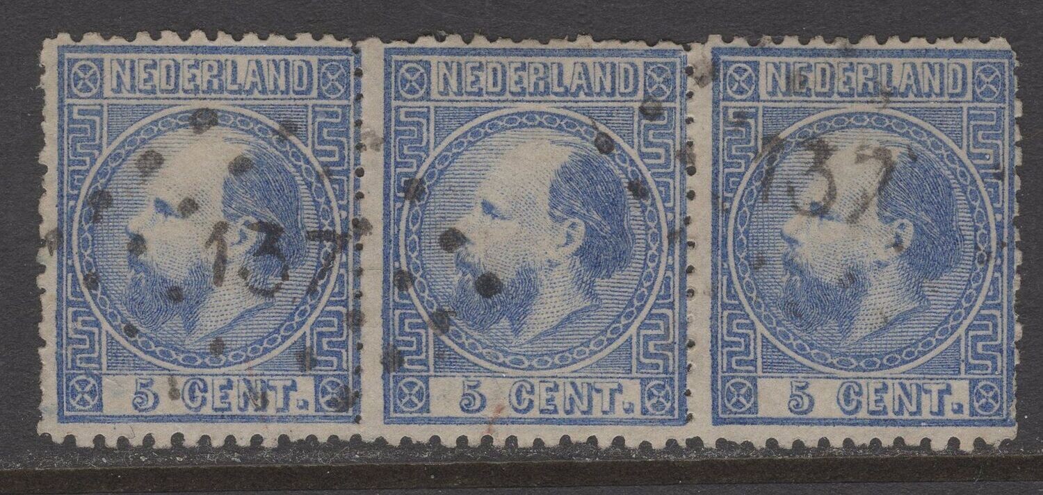 137 (Arnhem-Oldenzaal) op nvph 7 II C 3-strip