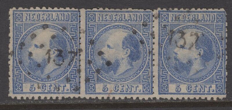 137 (Arnhem-Oldenzaal) op nvph 7 II C 3-strip