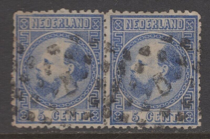 5 (Amsterdam) op nvph 7 II C paar