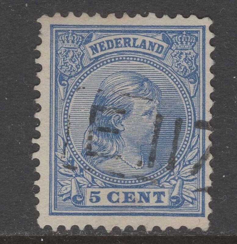 Bestellerstempel E.117 in rechthoek op nvph 35