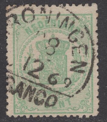 Groningen 28-12-1869 op nvph 15