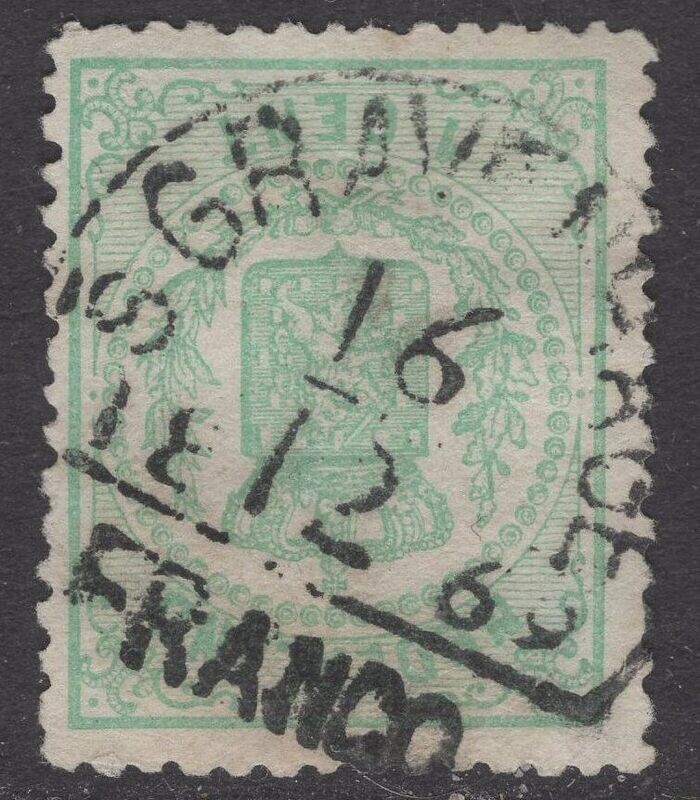 'sGravenhage 16-12-1869 op nvph 15